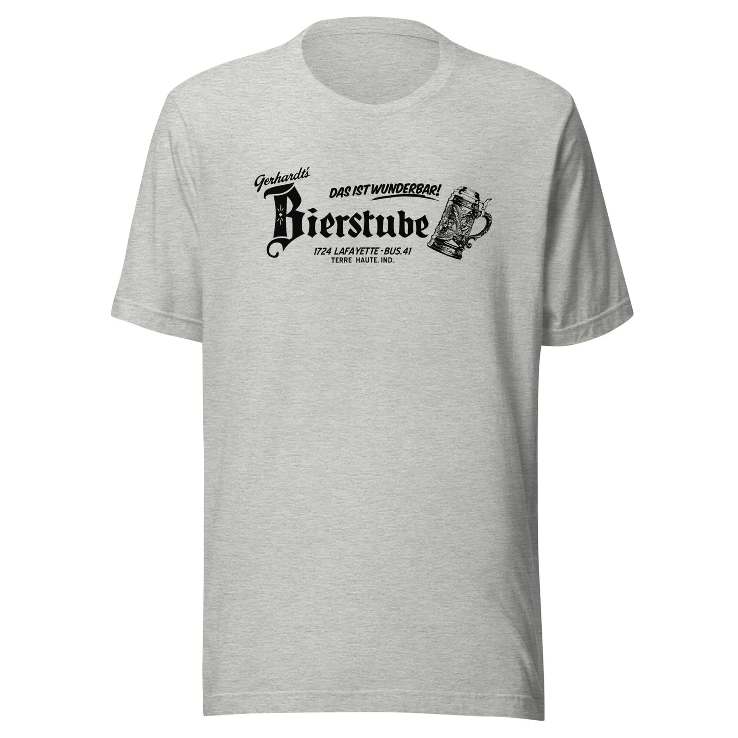 Gerhardt's Bierstube - Terre Haute Indiana - Unisex t-shirt