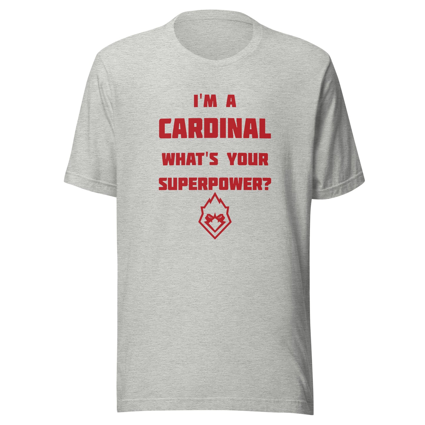 Chrisman HS Cardinals - Superpower (red) - Short-Sleeve Unisex T-Shirt