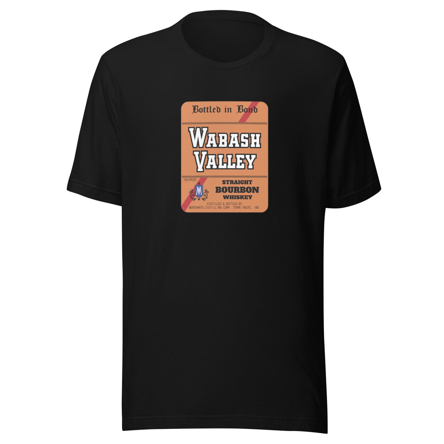 Wabash Valley Whiskey / Merchants Distilling - Terre Haute Indiana - Short-Sleeve Unisex T-Shirt