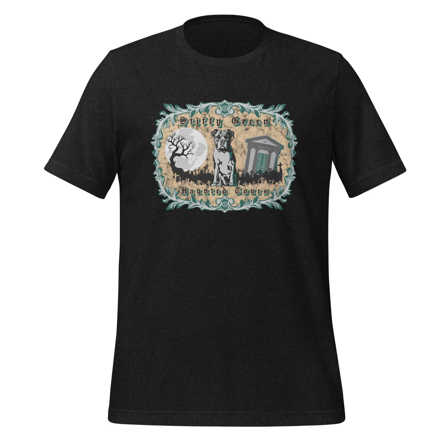 Stiffy Green Haunted Tours - Terre Haute Indiana - Unisex t-shirt