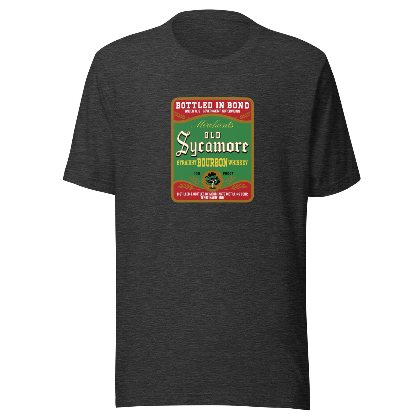 Old Sycamore Whiskey / Merchants Distilling - Terre Haute Indiana - Short-Sleeve Unisex T-Shirt