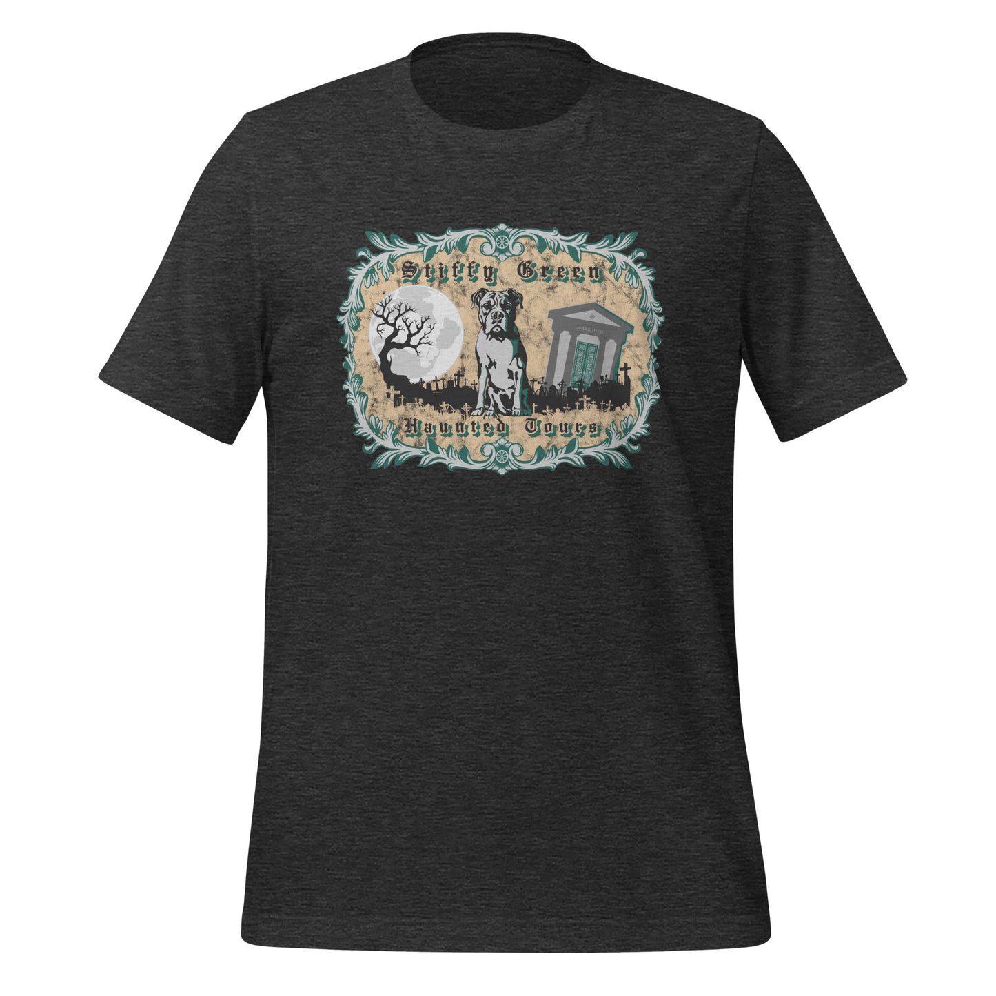 Stiffy Green Haunted Tours - Terre Haute Indiana - Unisex t-shirt