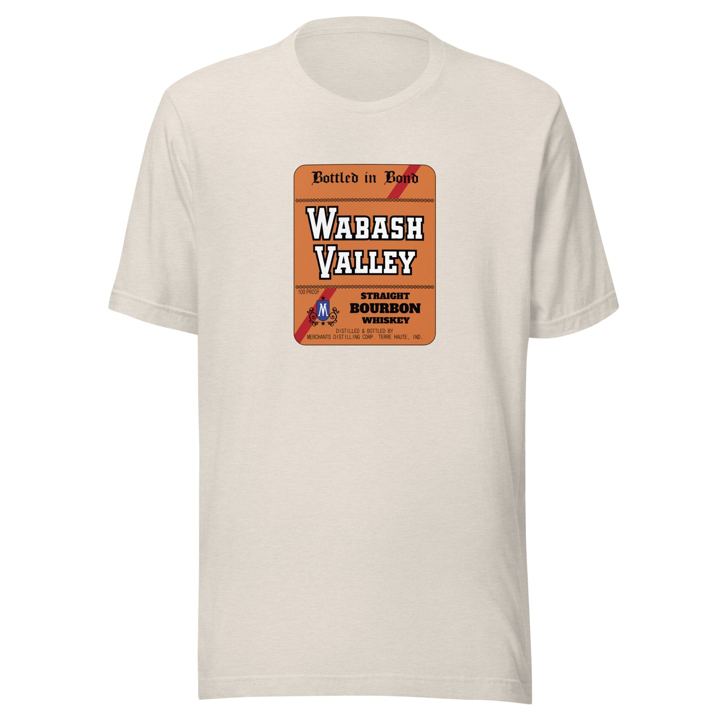 Wabash Valley Whiskey / Merchants Distilling - Terre Haute Indiana - Short-Sleeve Unisex T-Shirt