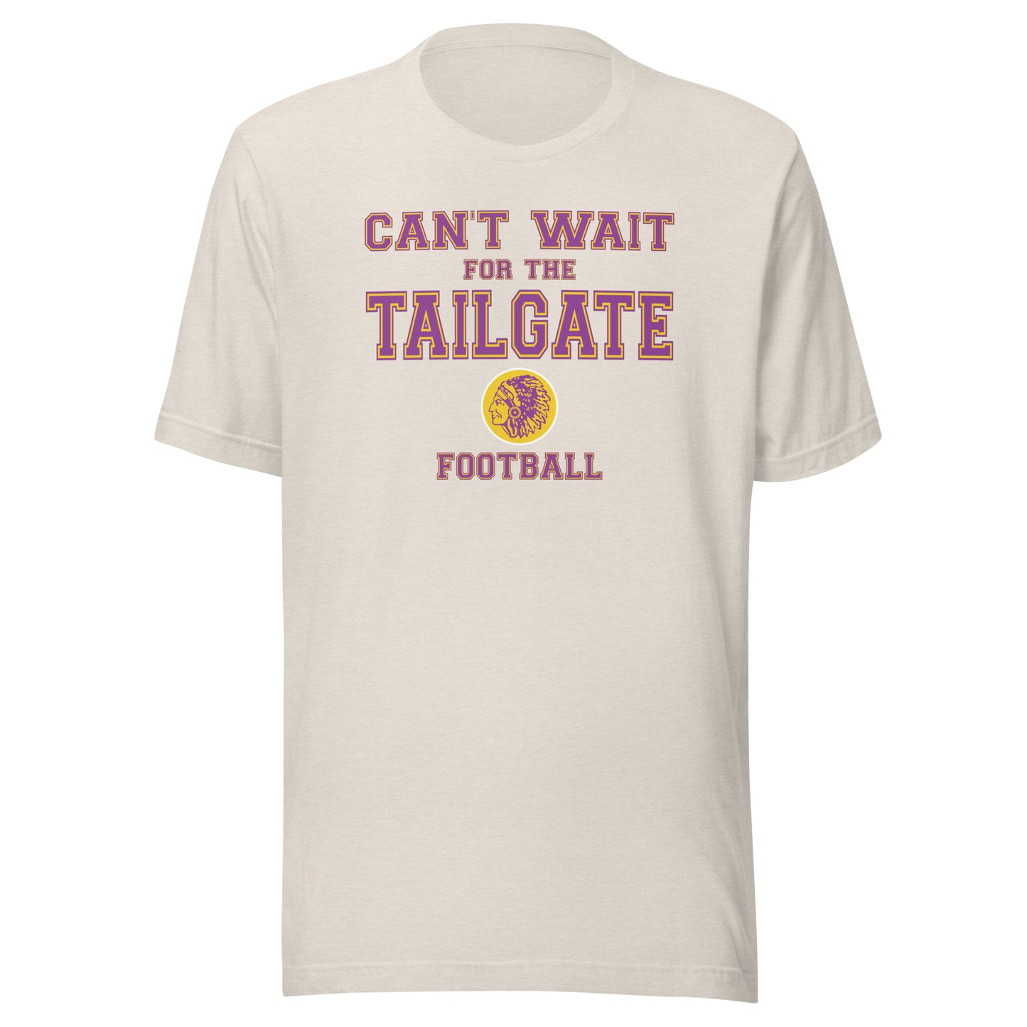 Casey-Westfield HS Warriors - Tailgate (purple/yellow) - Short-Sleeve Unisex T-Shirt
