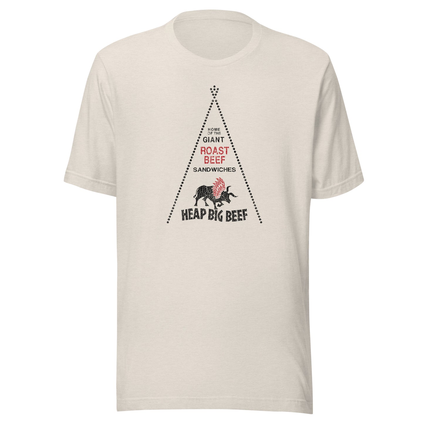 Heap Big Beef - Terre Haute Indiana - Unisex t-shirt