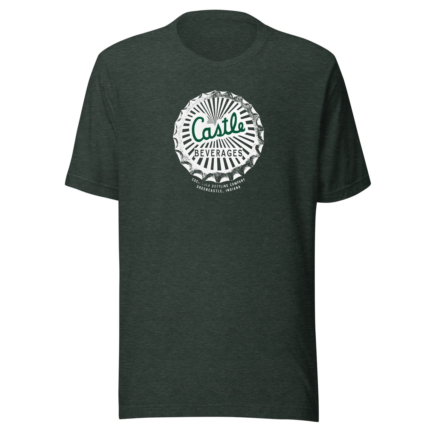 Castle Beverages - Greencastle Indiana - Unisex t-shirt