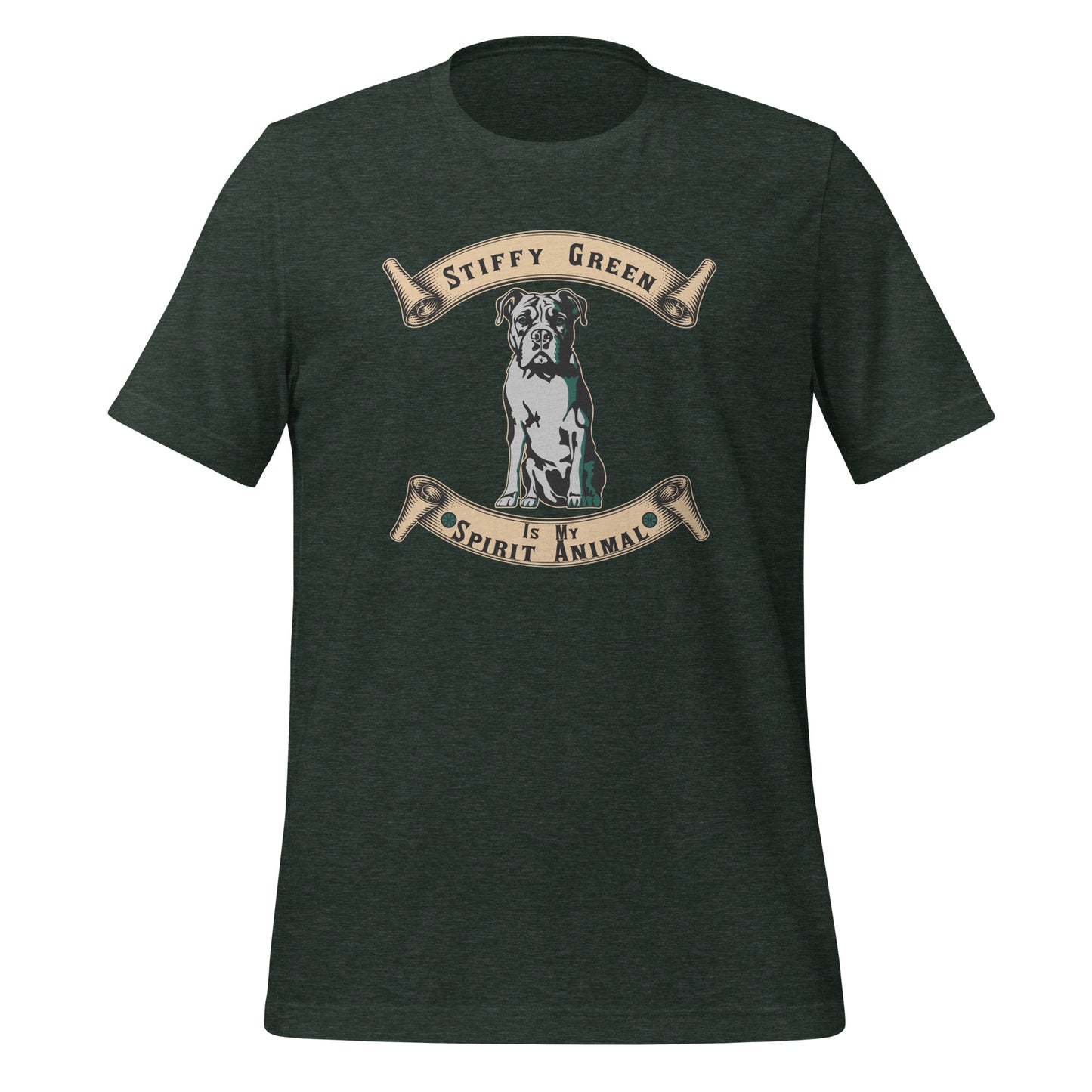 Stiffy Green Spirit Animal - Terre Haute Indiana - Unisex t-shirt