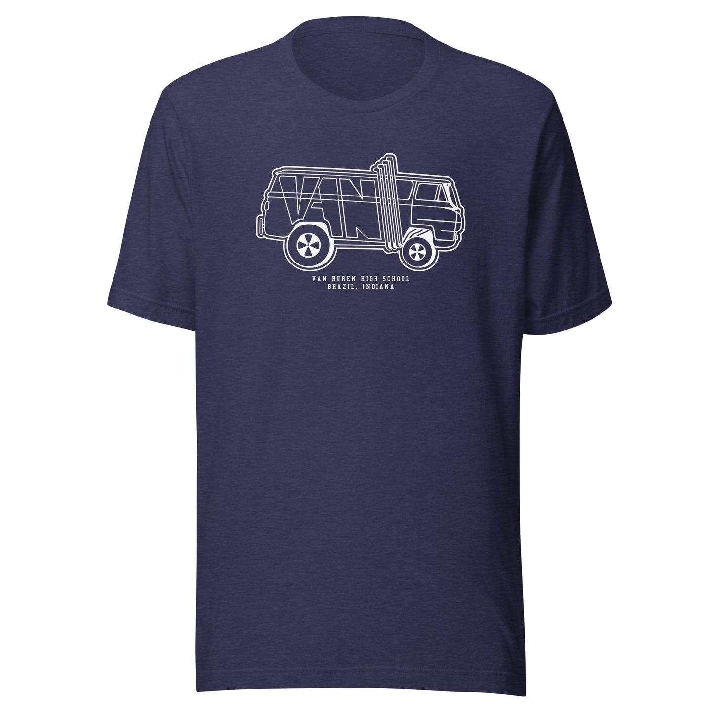 Van Buren HS Blue Devils - van design - Unisex t-shirt