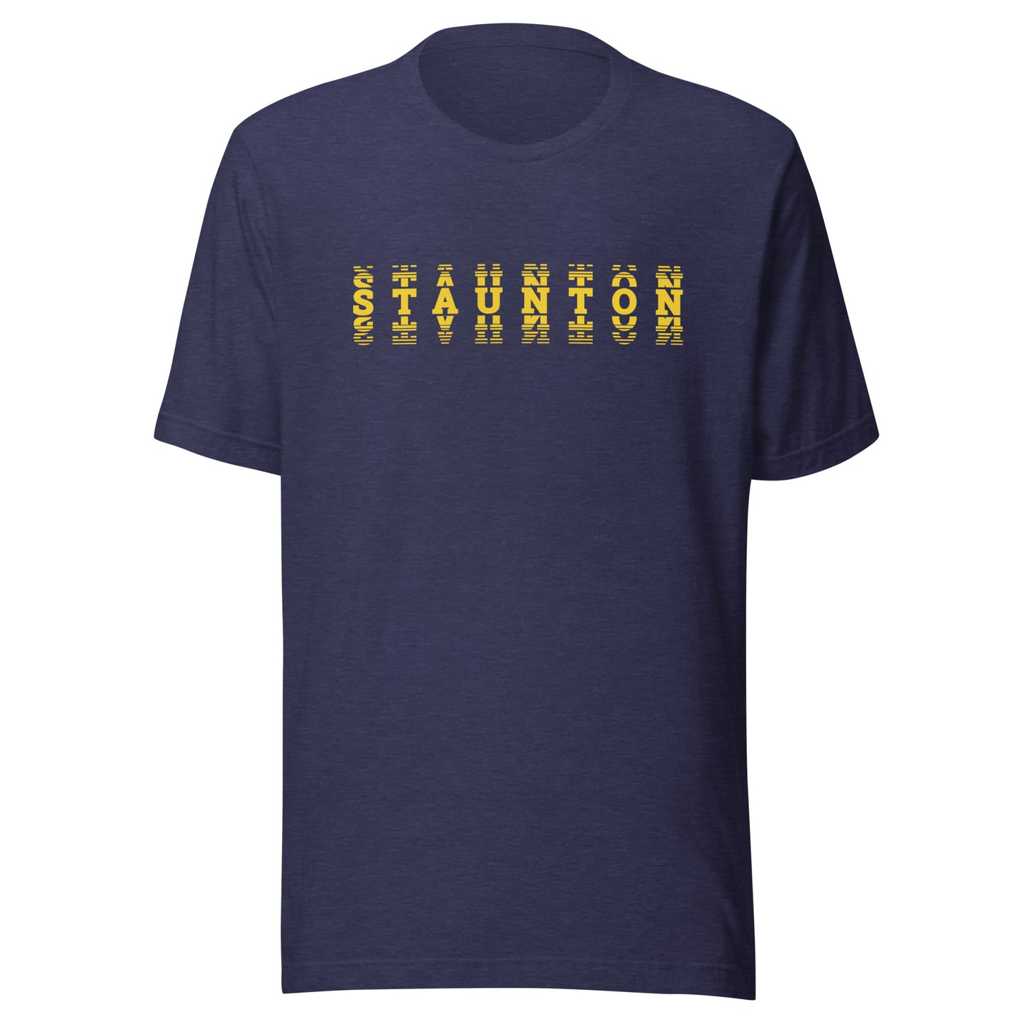 Staunton HS Yellow Jackets - faded text - Unisex t-shirt