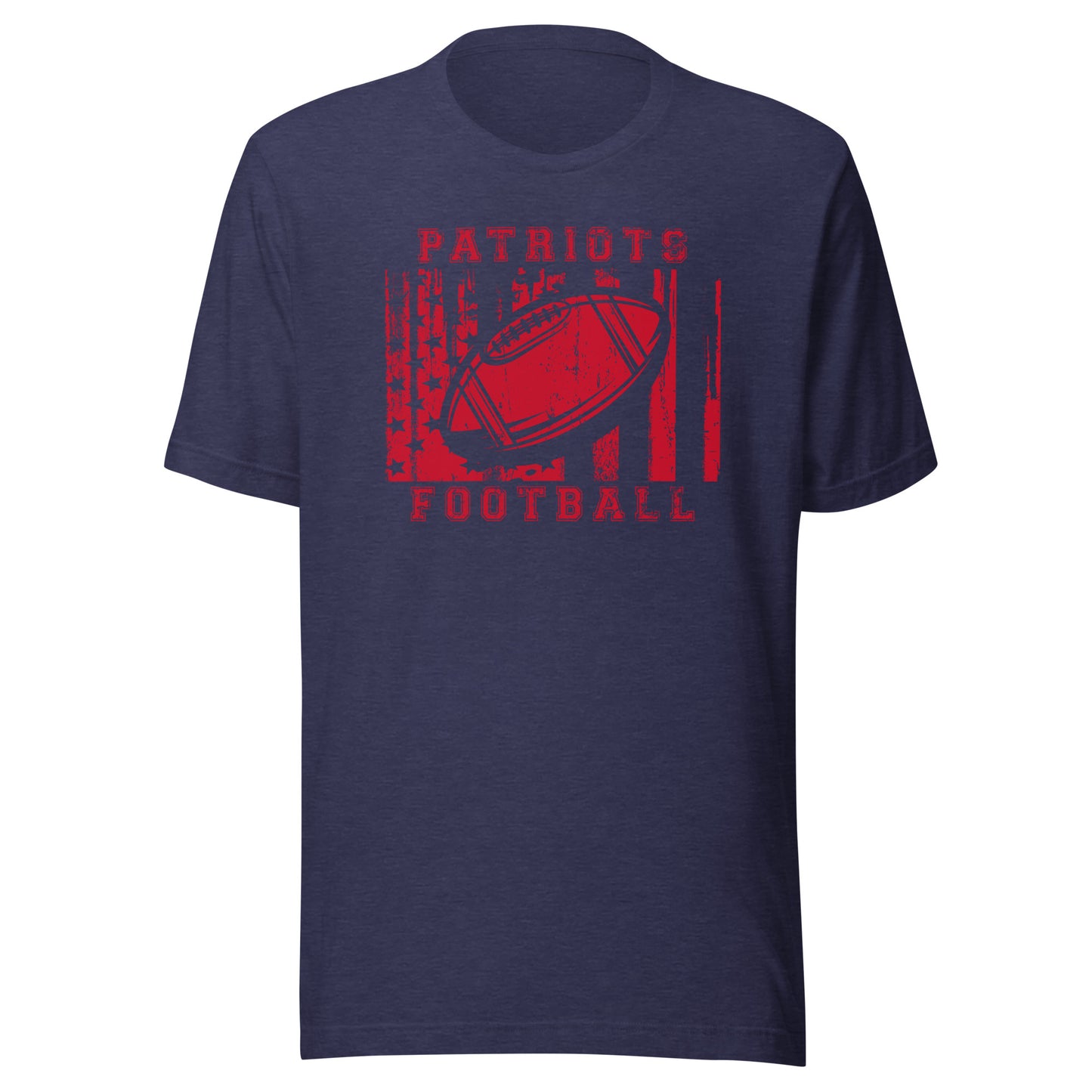 CUSTOMIZABLE - Seeger HS Patriots Football - Unisex t-shirt