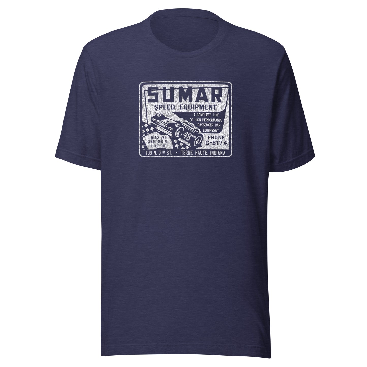 Sumar Speed Equipment - Terre Haute Indiana - design 1 - Unisex t-shirt