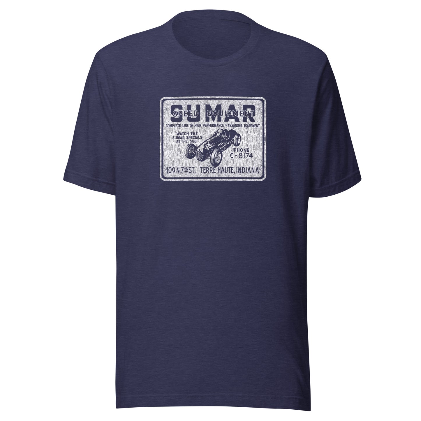 Sumar Speed Equipment - Terre Haute Indiana - design 2 - Unisex t-shirt