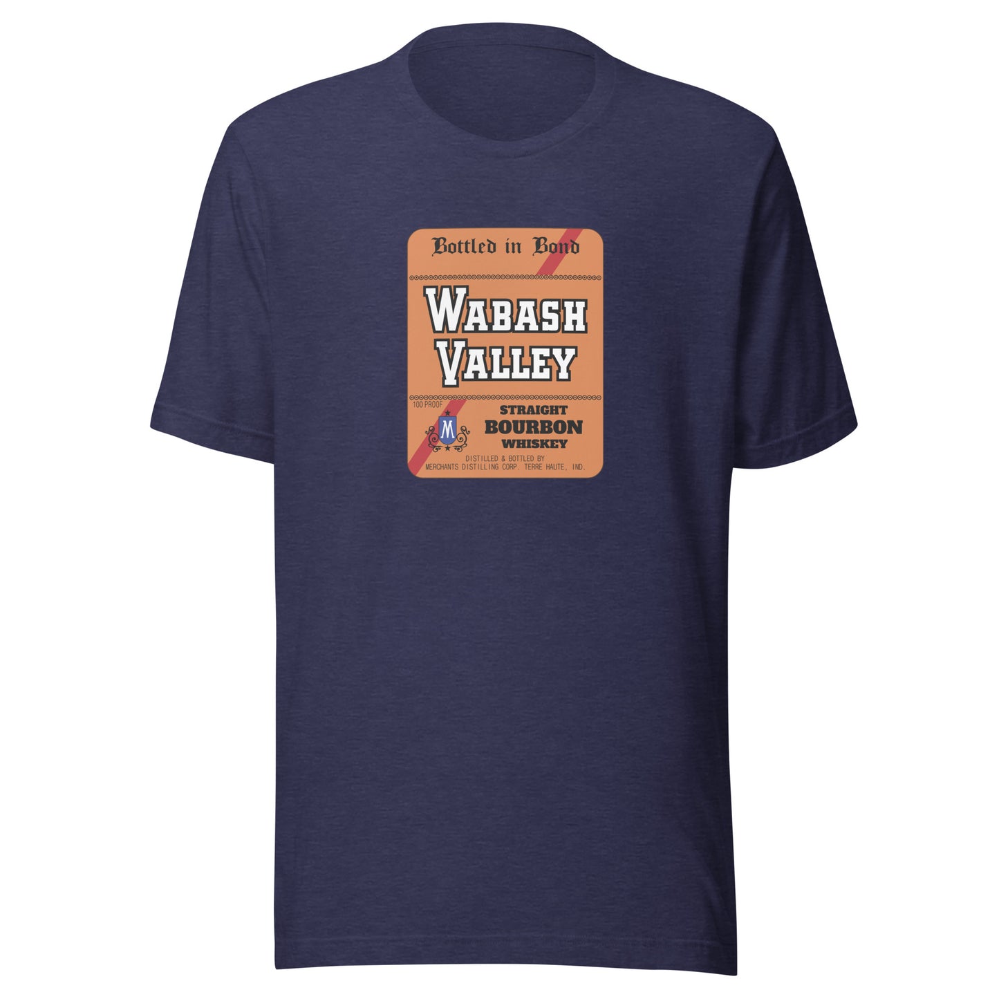 Wabash Valley Whiskey / Merchants Distilling - Terre Haute Indiana - Short-Sleeve Unisex T-Shirt