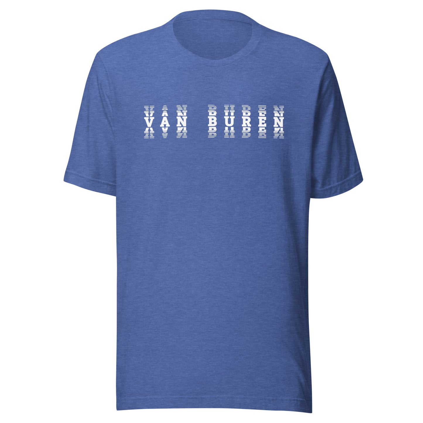 Van Buren HS Blue Devils - faded text - Unisex t-shirt