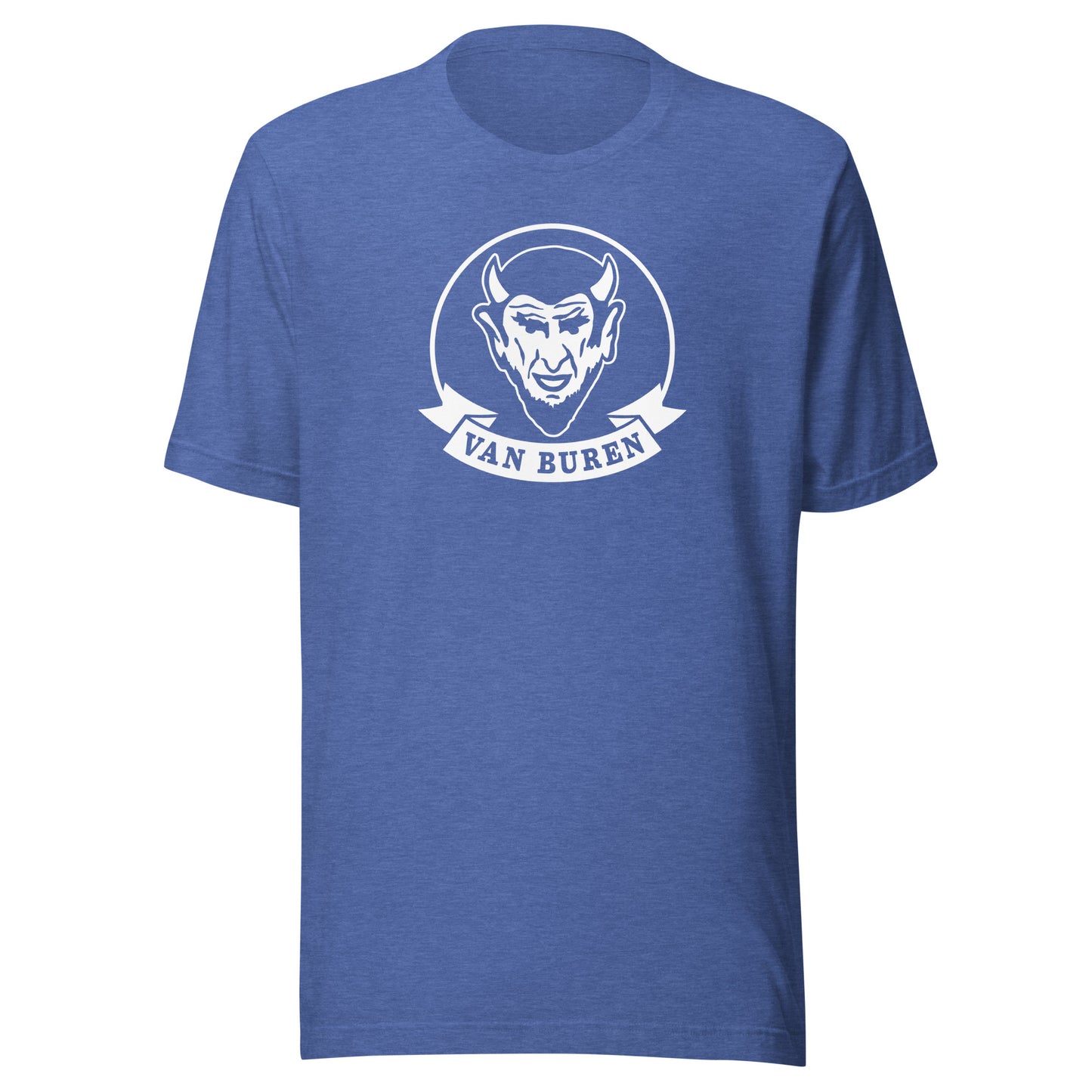Van Buren HS Blue Devils - mascot design - Unisex t-shirt