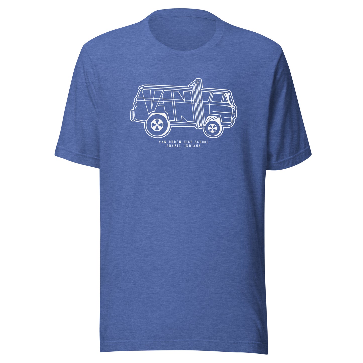 Van Buren HS Blue Devils - van design - Unisex t-shirt