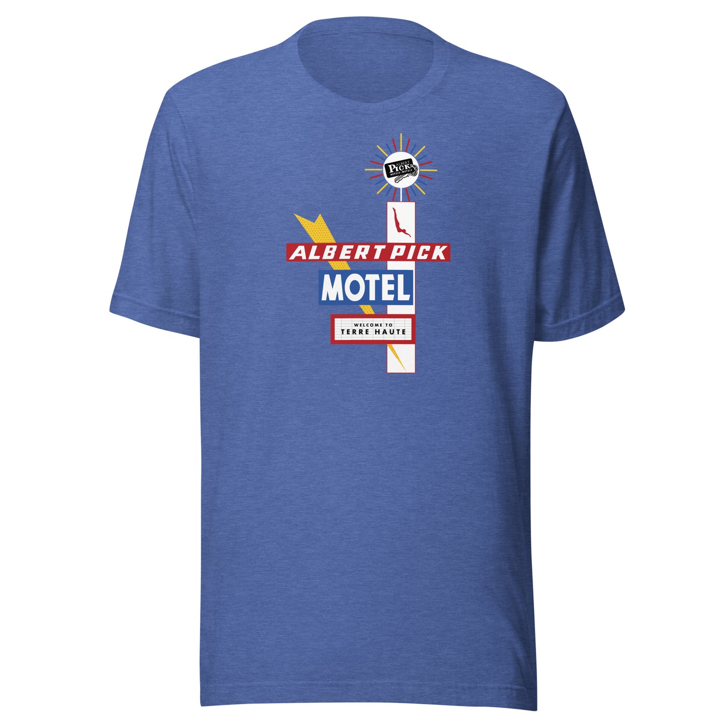 Albert Pick Motel - Terre Haute Indiana - Unisex t-shirt