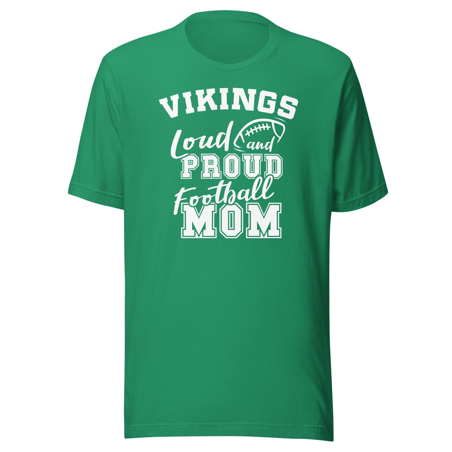 CUSTOMIZABLE - West Vigo HS Vikings Football Mom - Unisex t-shirt