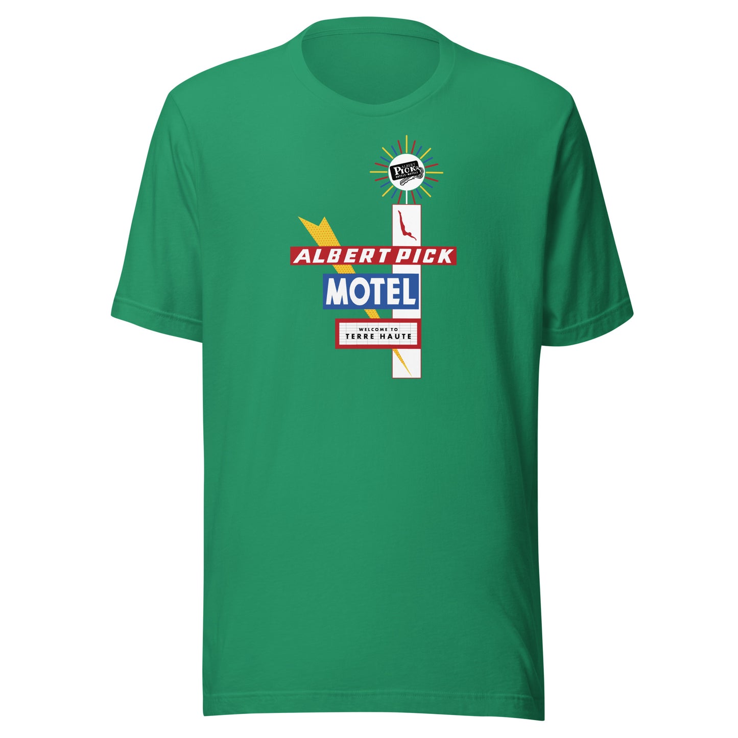 Albert Pick Motel - Terre Haute Indiana - Unisex t-shirt
