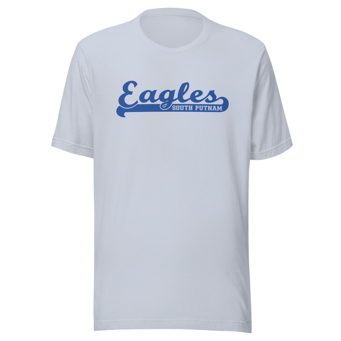 South Putnam MS/HS Eagles - Banner (blue) - Short-Sleeve Unisex T-Shirt