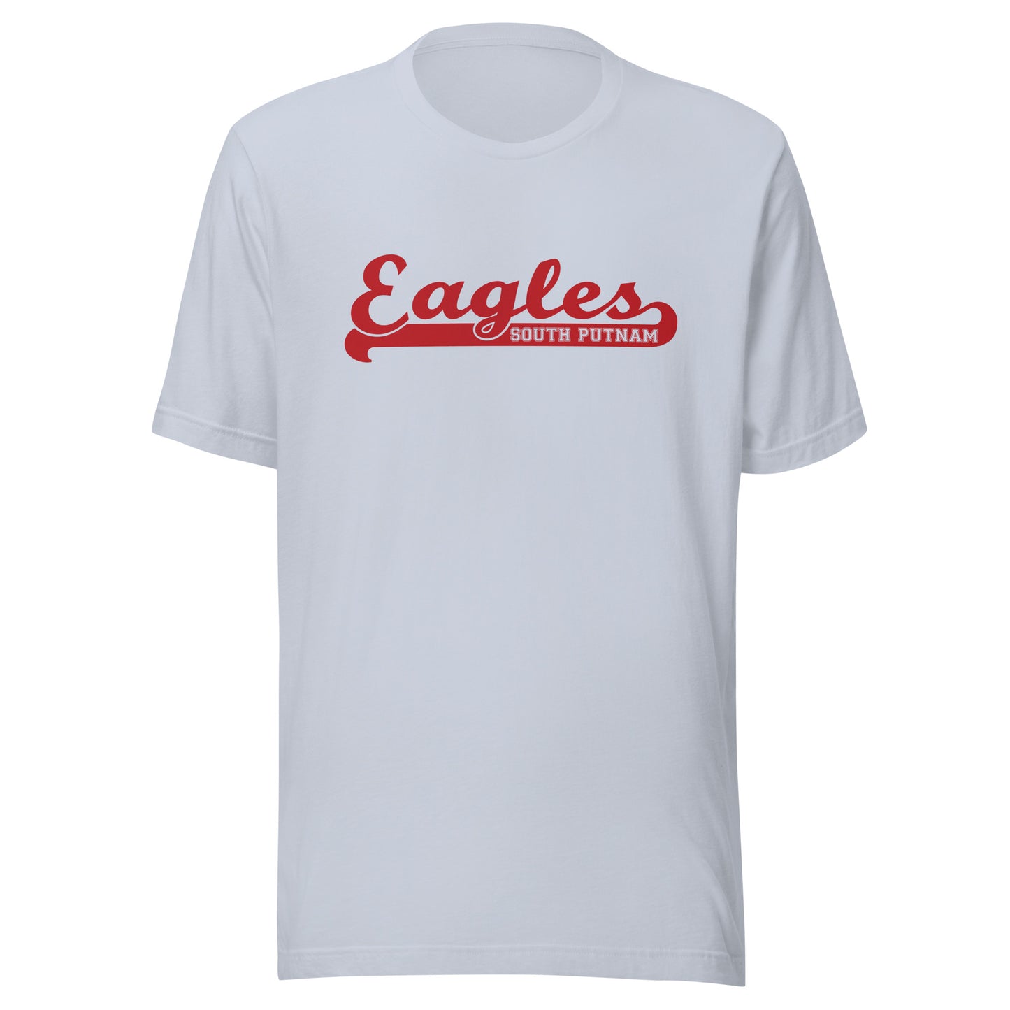 South Putnam MS/HS Eagles - Banner (red) - Short-Sleeve Unisex T-Shirt