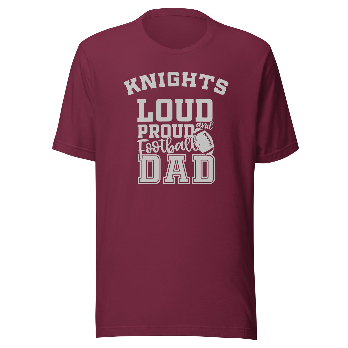 CUSTOMIZABLE - Northview HS Knights Football Dad - Unisex t-shirt