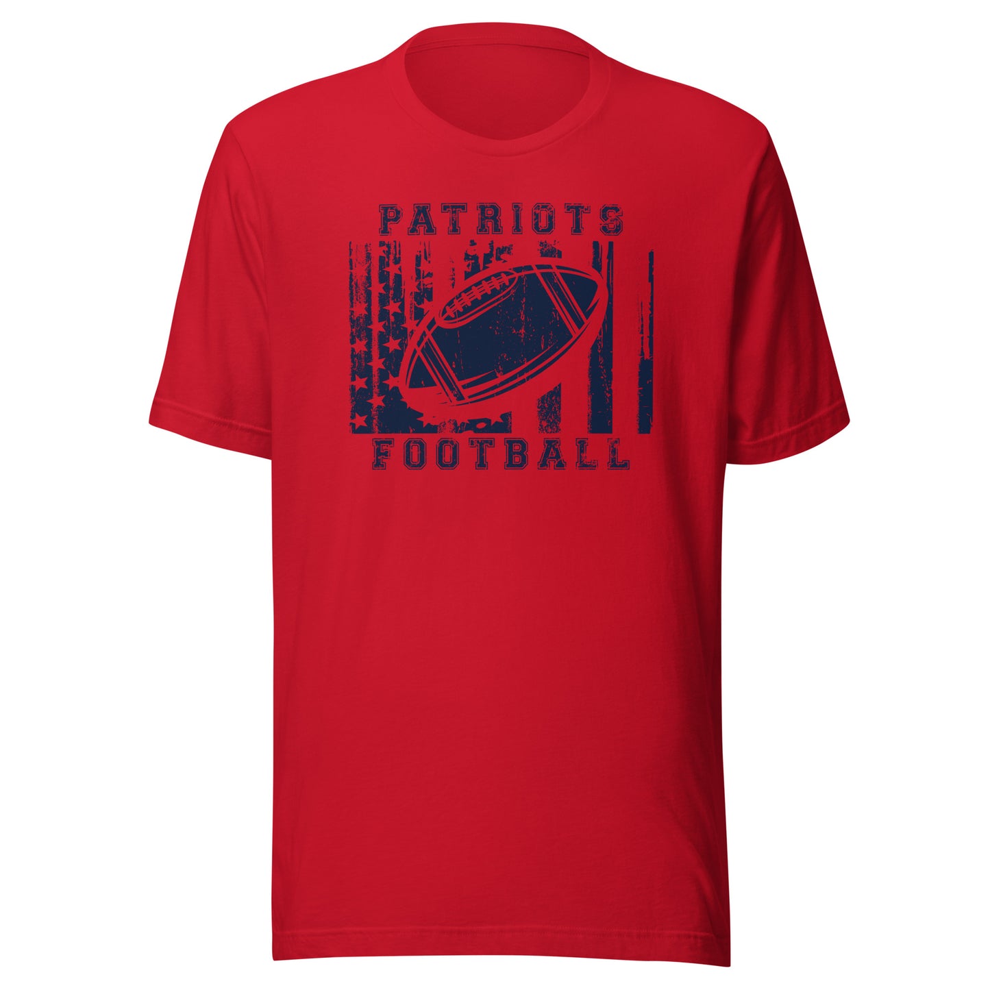 CUSTOMIZABLE - Seeger HS Patriots Football - Unisex t-shirt