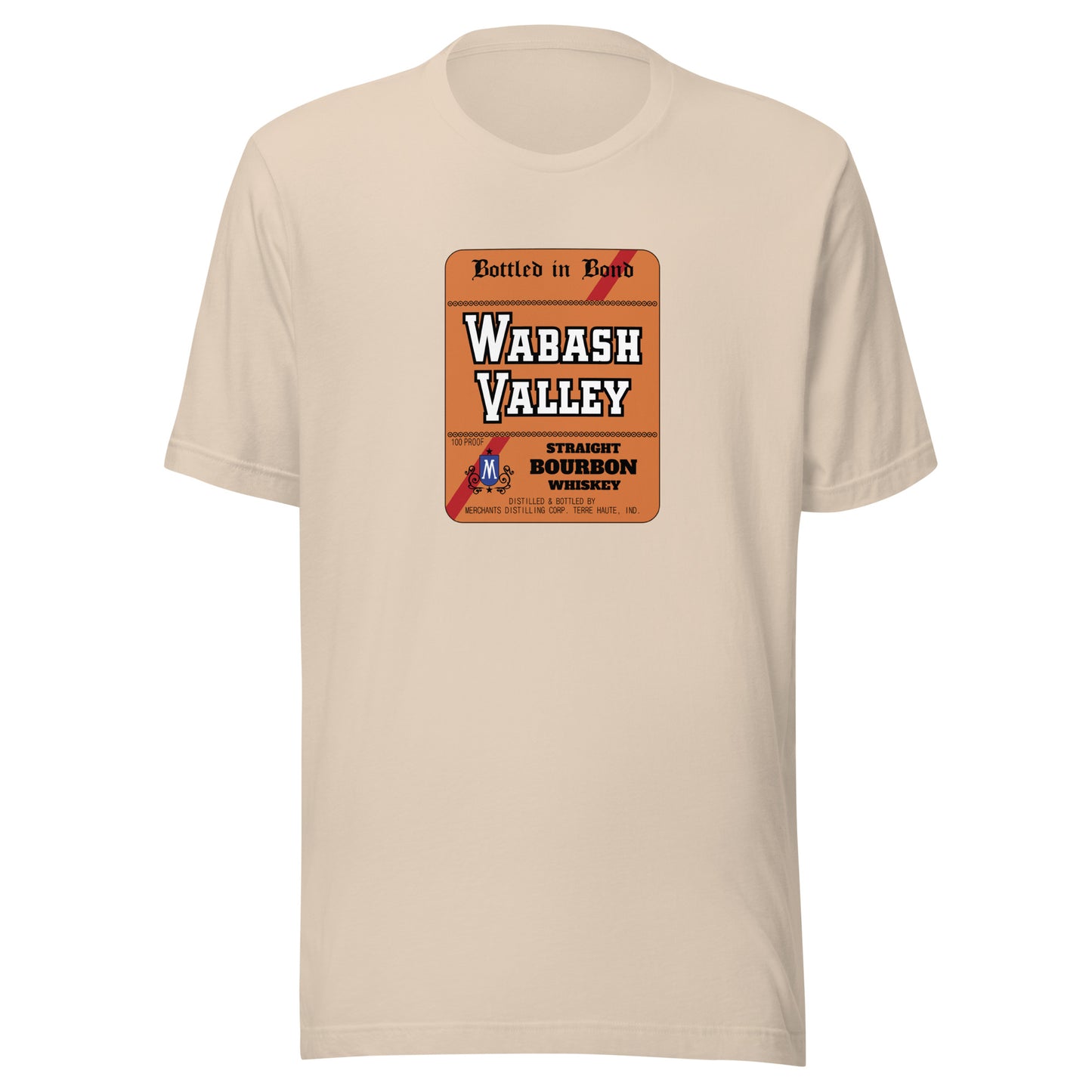 Wabash Valley Whiskey / Merchants Distilling - Terre Haute Indiana - Short-Sleeve Unisex T-Shirt