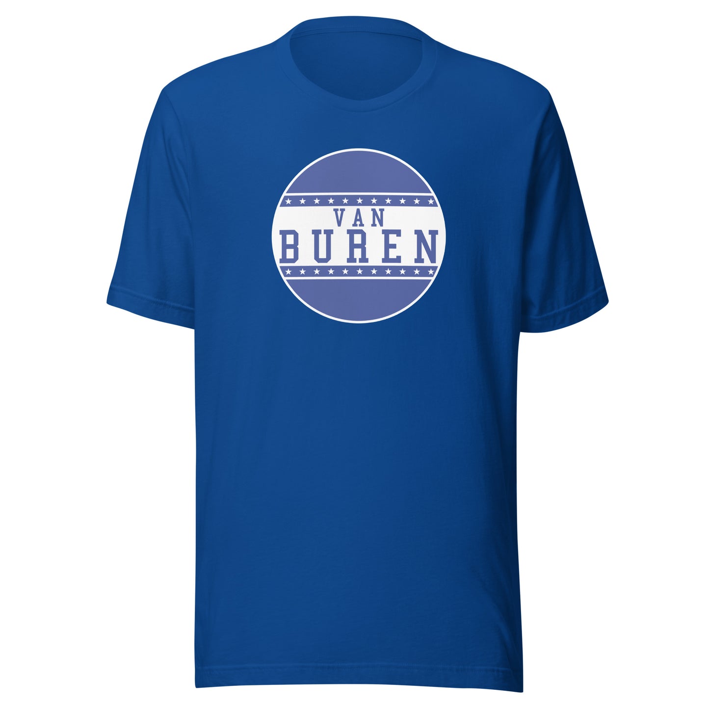 Van Buren HS Blue Devils - Button design - Unisex t-shirt