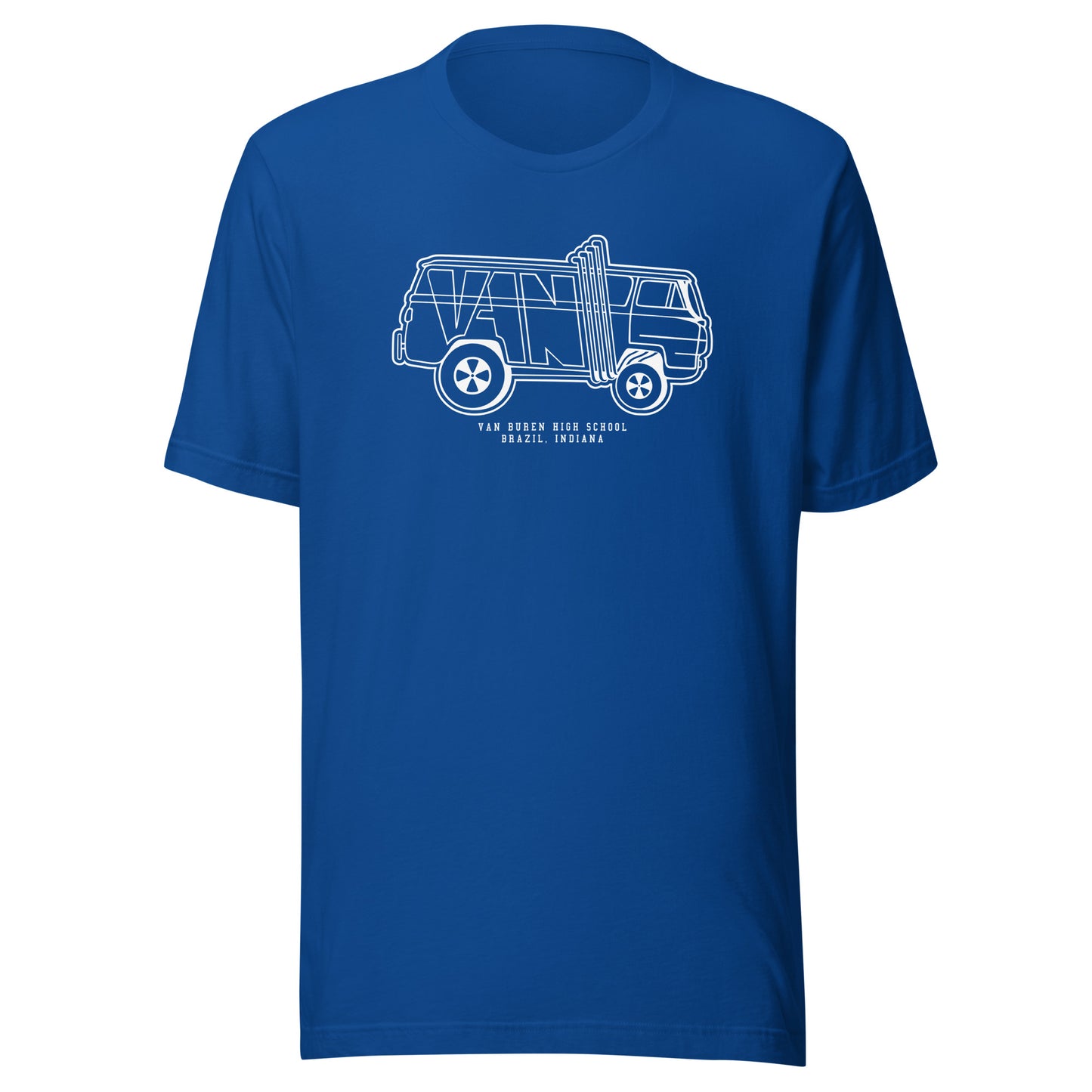 Van Buren HS Blue Devils - van design - Unisex t-shirt