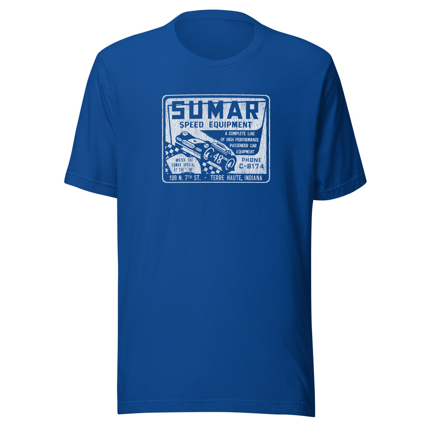 Sumar Speed Equipment - Terre Haute Indiana - design 1 - Unisex t-shirt