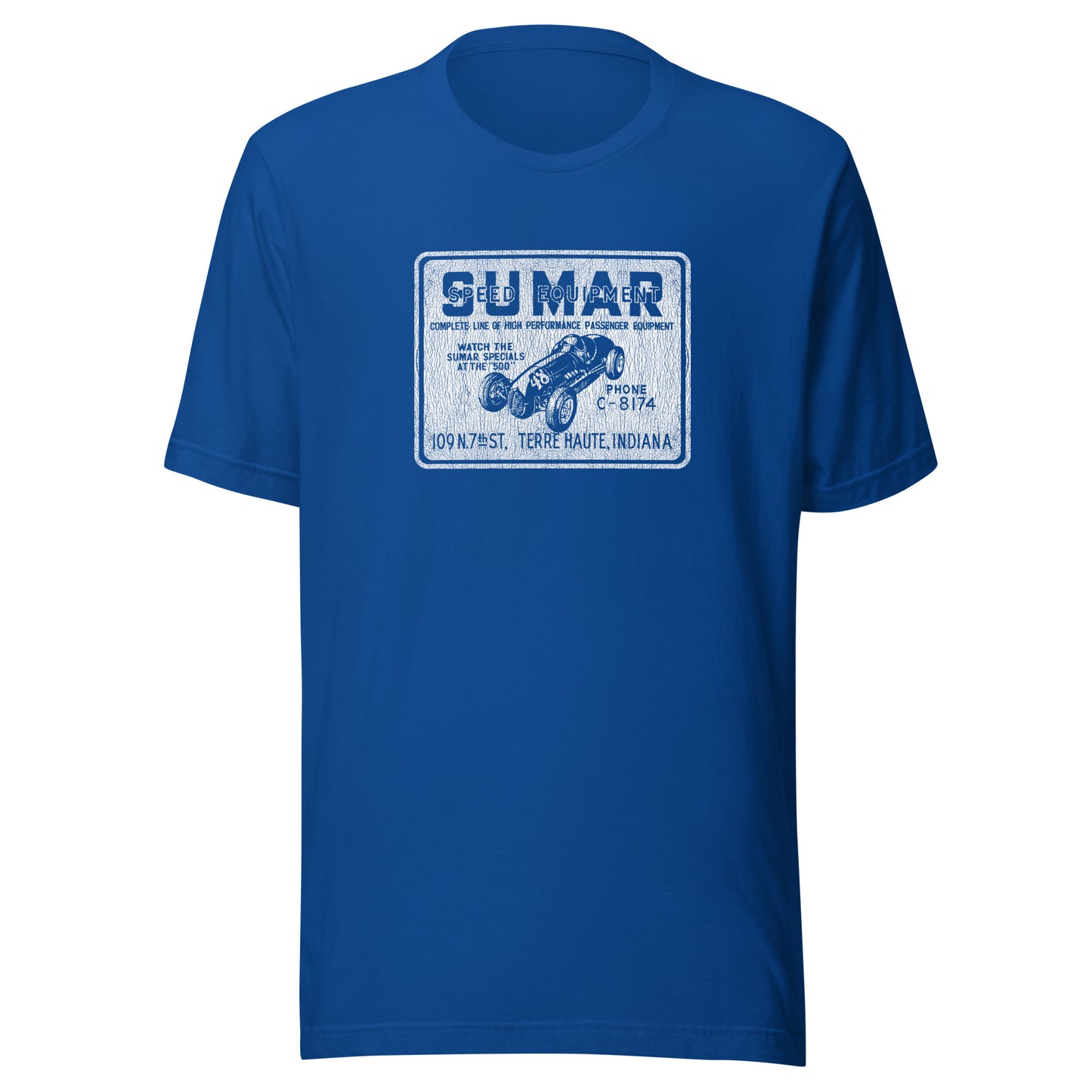 Sumar Speed Equipment - Terre Haute Indiana - design 2 - Unisex t-shirt