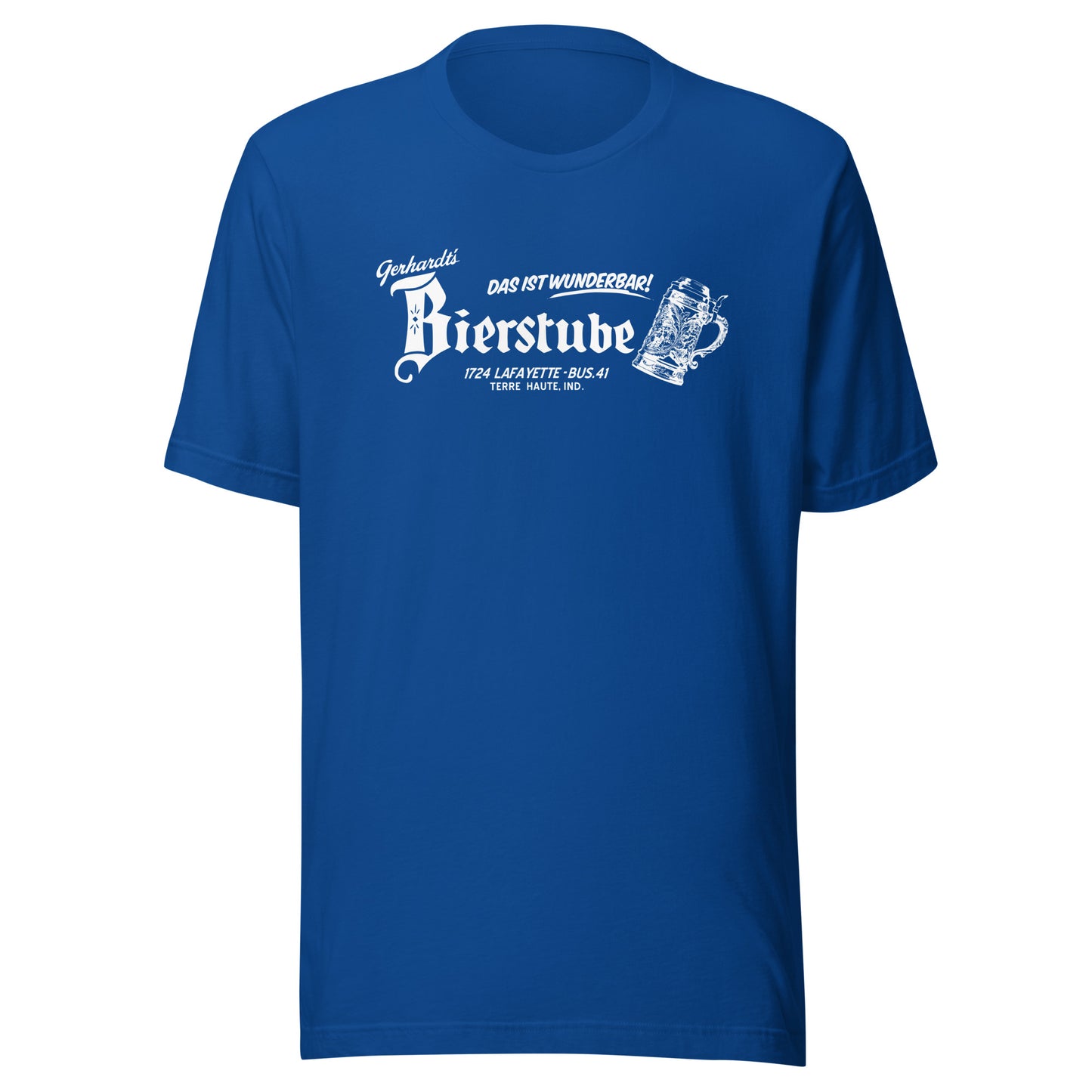 Gerhardt's Bierstube - Terre Haute Indiana - Unisex t-shirt