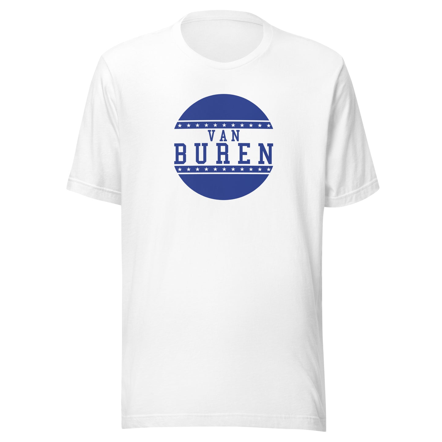 Van Buren HS Blue Devils - Button design - Unisex t-shirt