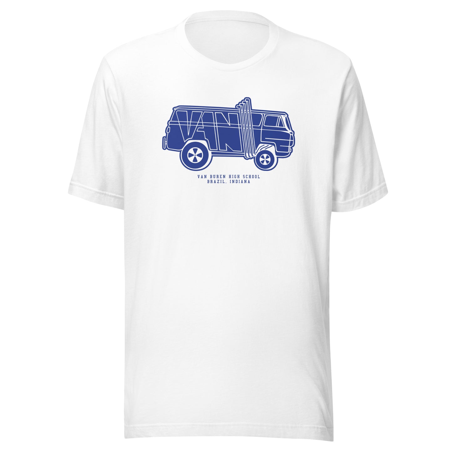 Van Buren HS Blue Devils - van design - Unisex t-shirt