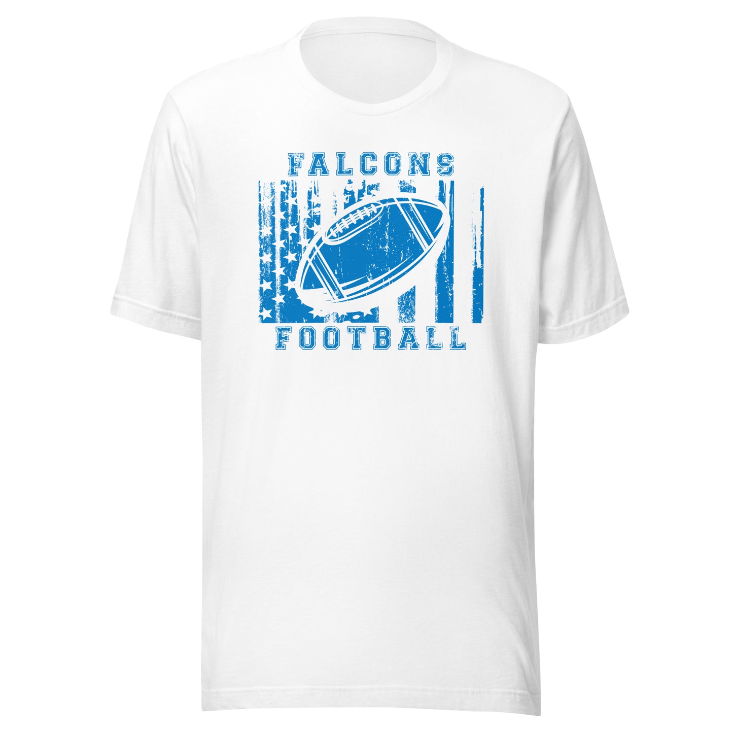 CUSTOMIZABLE - North Vermillion HS Falcons Football - Unisex t-shirt