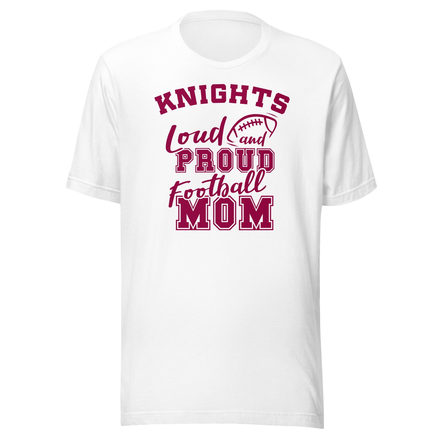 CUSTOMIZABLE - Northview HS Knights Football Mom - Unisex t-shirt