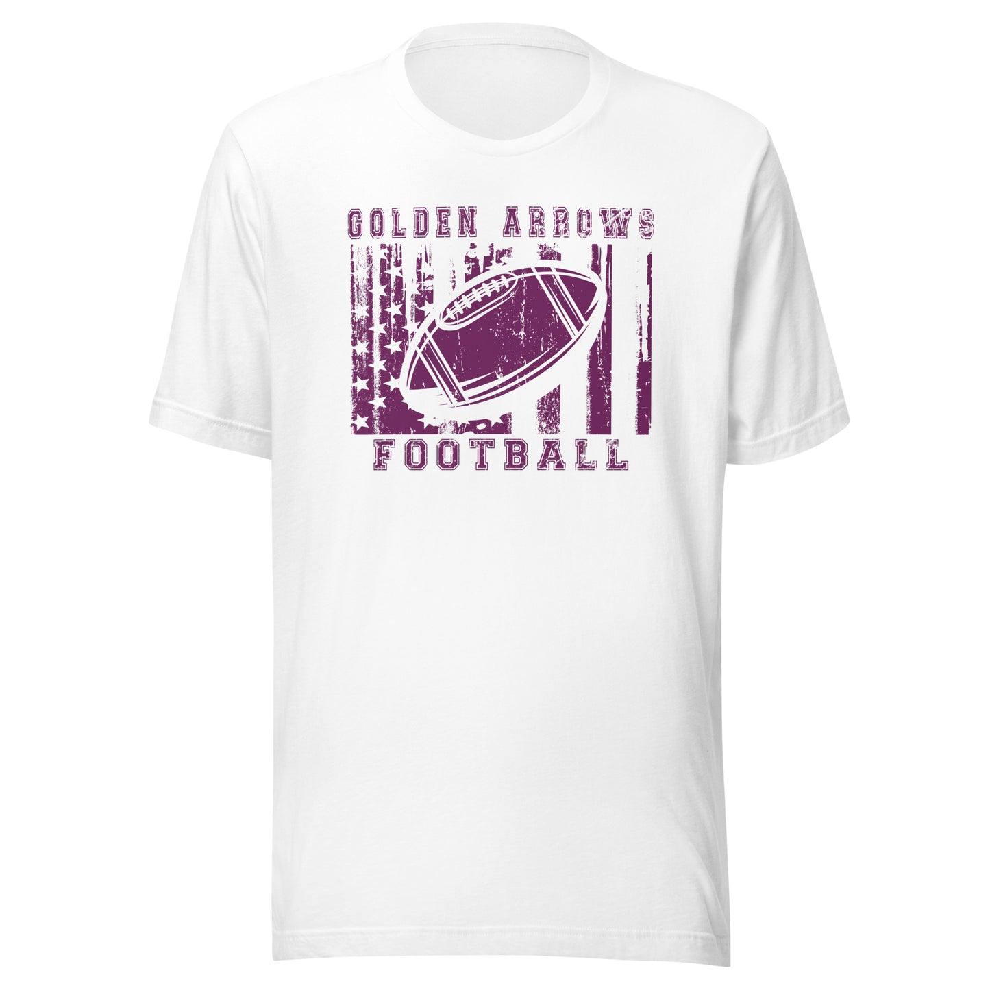 CUSTOMIZABLE - Sullivan HS Golden Arrows Football - Unisex t-shirt