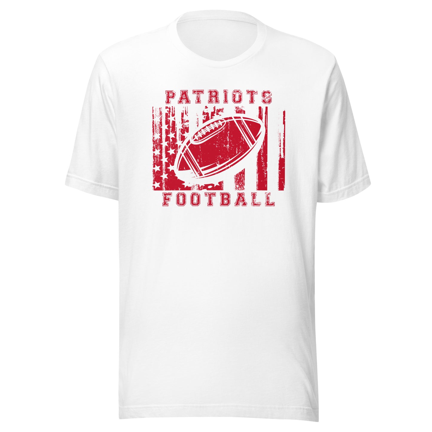 CUSTOMIZABLE - Seeger HS Patriots Football - Unisex t-shirt