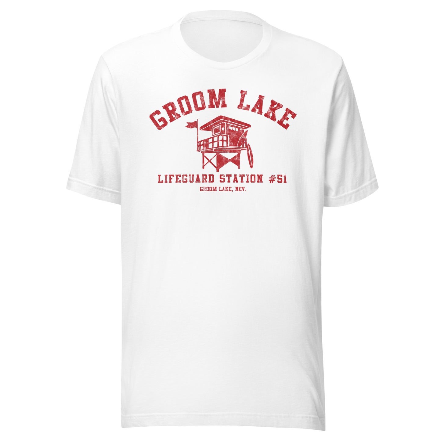 Groom Lake Lifeguard Station #51 - Unisex t-shirt