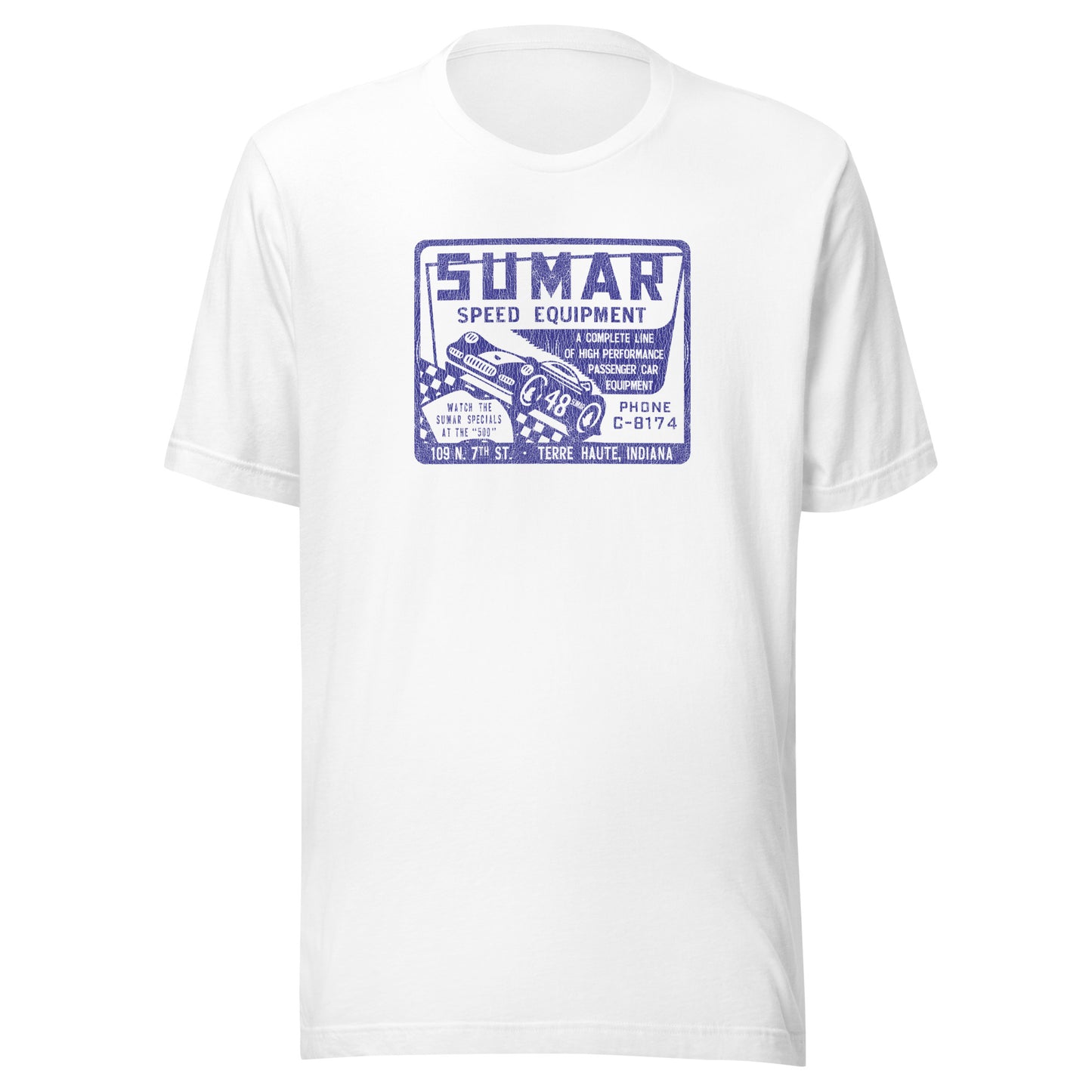 Sumar Speed Equipment - Terre Haute Indiana - design 1 - Unisex t-shirt