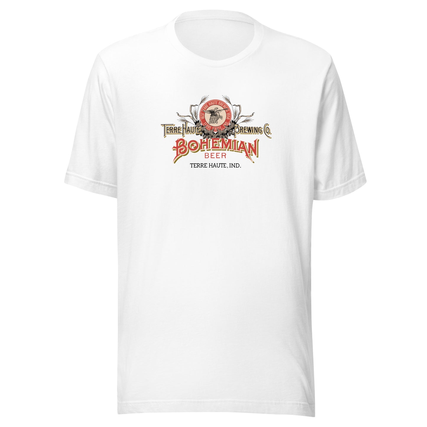 Bohemian Beer - Terre Haute Indiana - Unisex t-shirt