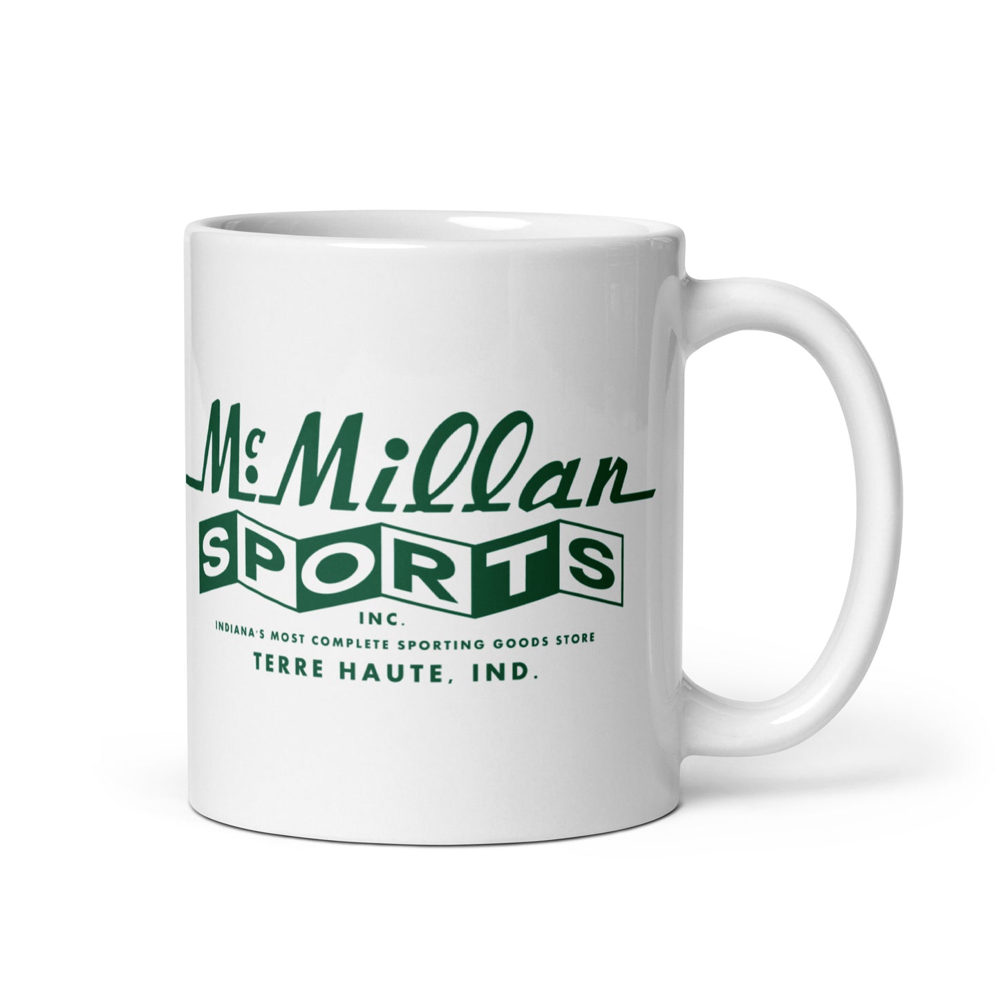 McMillan Sports - Terre Haute Indiana - Coffee mug (white)