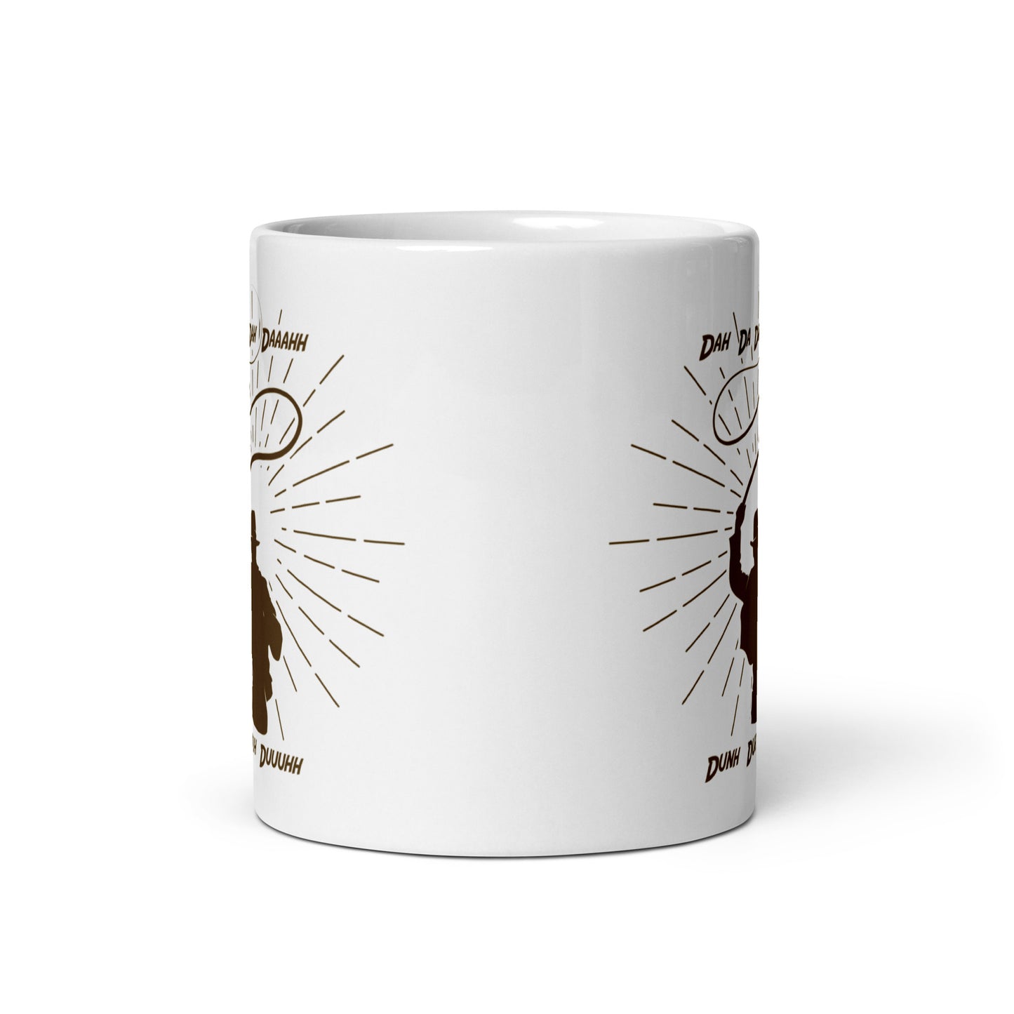 Indiana Jones Theme Song inspired design - Coffee mug (white)