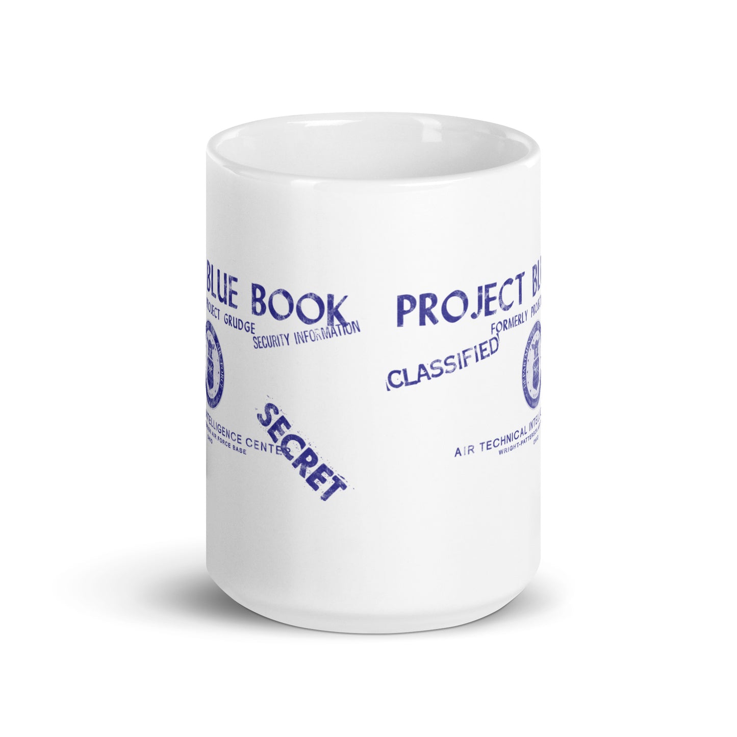 Project Blue Book - Coffee mug (white)