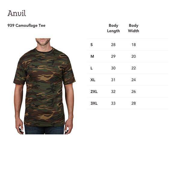 West Vigo HS Vikings - Camo Spirit Game - Short-sleeved camouflage t-shirt - EdgyHaute