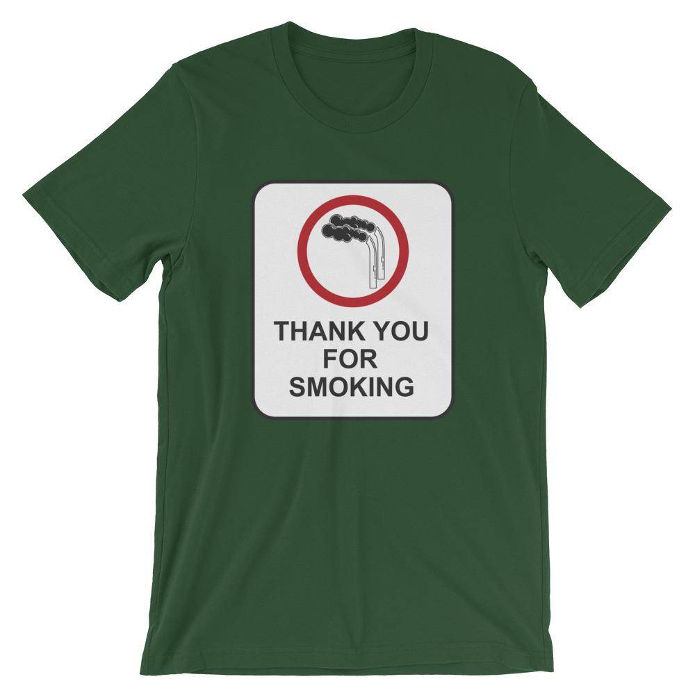 Thank You For Smoking - Short-Sleeve Unisex T-Shirt - EdgyHaute