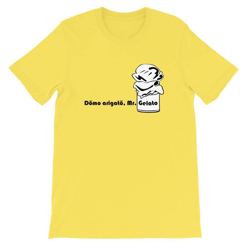 Domo Arigato, Mr. Gelato - Short-Sleeve Unisex T-Shirt - EdgyHaute