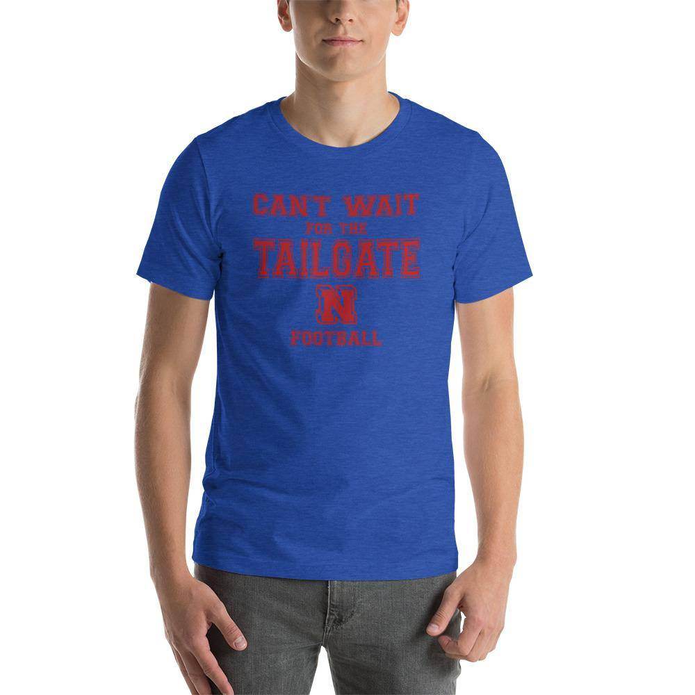 Terre Haute North HS Patriots - Tailgate (red) - Short-Sleeve Unisex T-Shirt - EdgyHaute