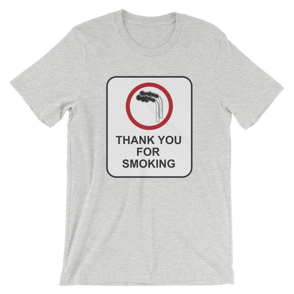 Thank You For Smoking - Short-Sleeve Unisex T-Shirt - EdgyHaute